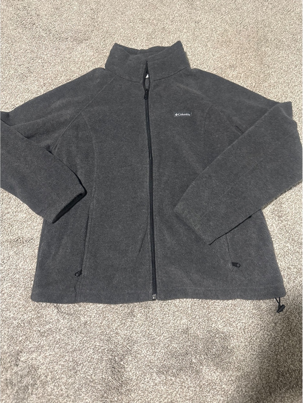 Columbia women’s  Fleece Charcoal Grey XXL